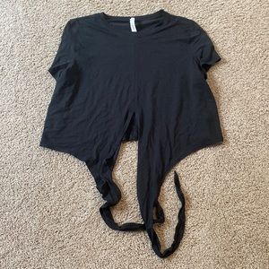 NEVER WORN lulu wrap top size 12